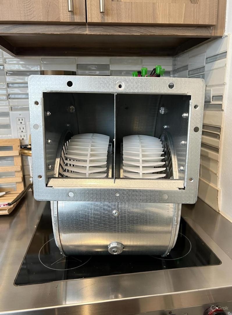 موتور هود توربو فلزی