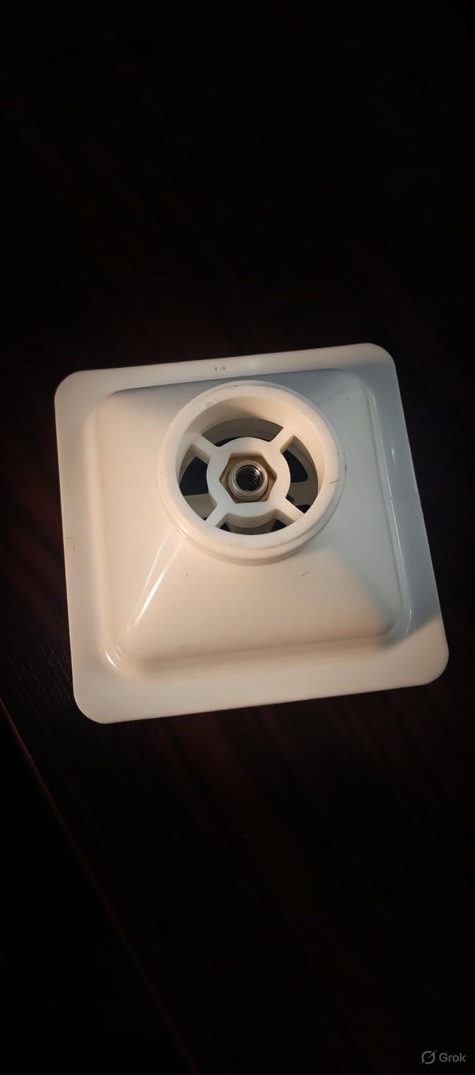 زیرآب مربعی سینک یک خروجی سیفون